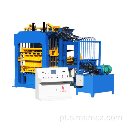 Máquinas de bloco de máquinas de bloco de cimento QT8-15